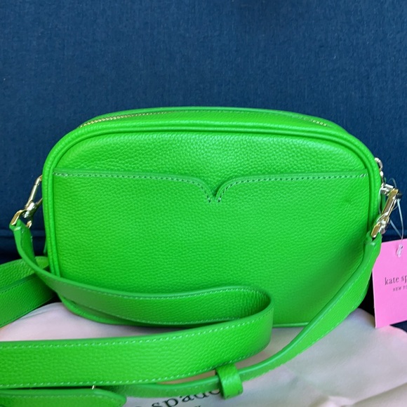 Kate Spade Astrid Oval Crossbody Leather Bag Peach Melba - Picture 5 of 16